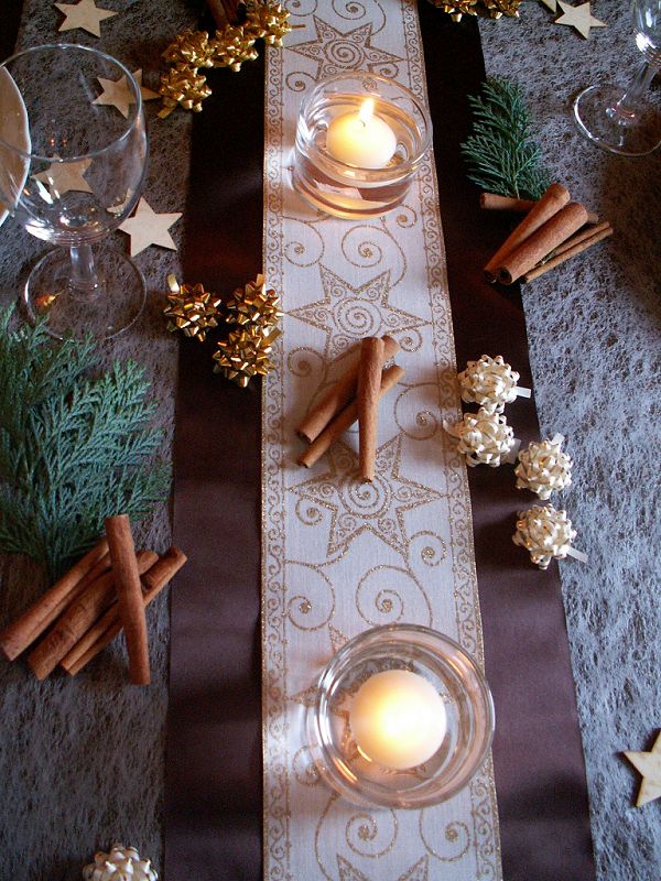 Tischdekoration Weihnachten 9