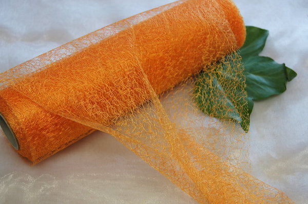 Netzstoff orange 25cm