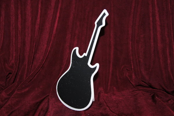 Menükarte Platzkarte Gitarre